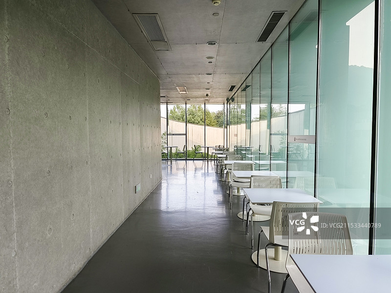 中国丝绸博物馆 休息区图片素材