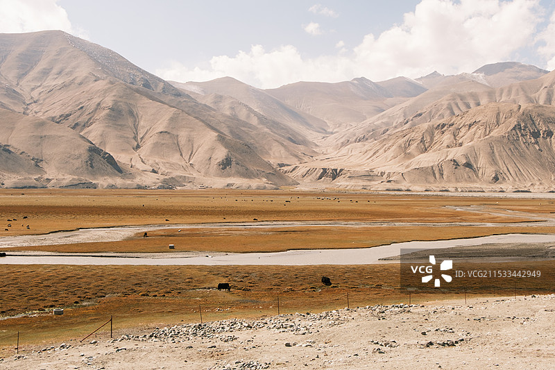 帕米尔高原的摄影记录图片素材