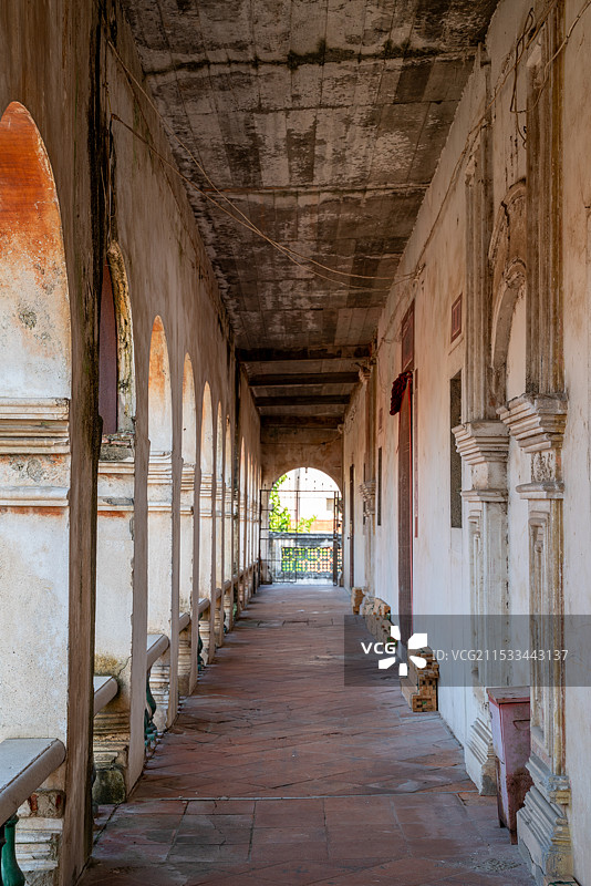 漳州龙海角美镇东美曾氏番仔楼图片素材