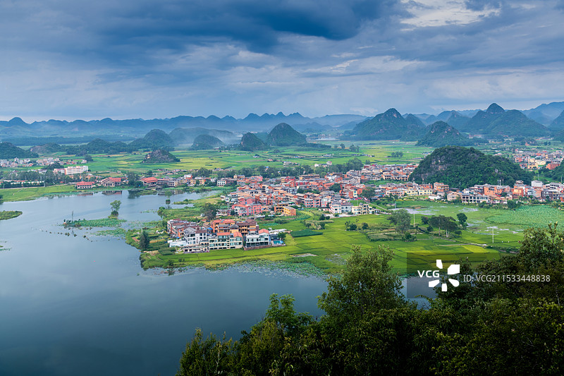 普者黑图片素材