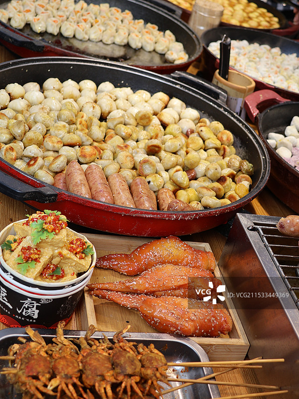 食物的高角度视图图片素材