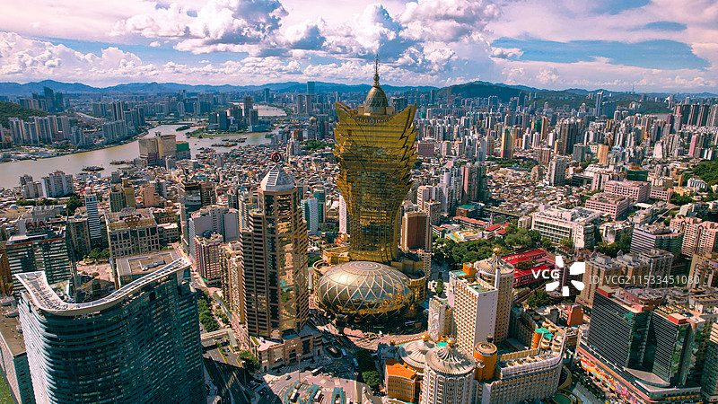 澳门半岛图片素材