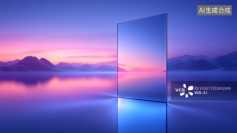 【AI数字艺术】科技产品展示背景图片素材