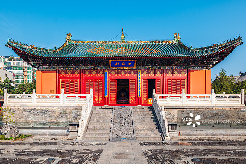 河南省郑州市管城回民区文庙大成殿图片素材