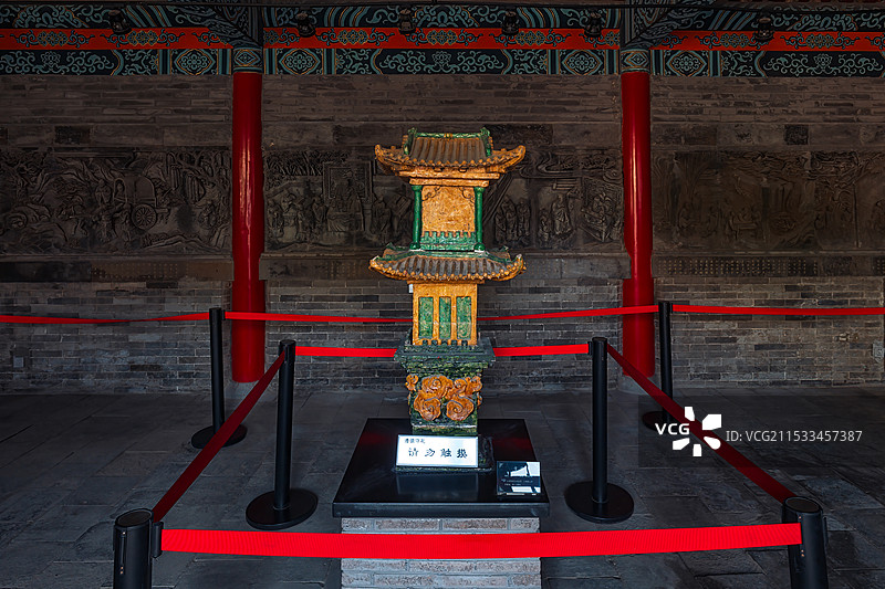 河南省郑州市管城回民区文庙文物碑头图片素材