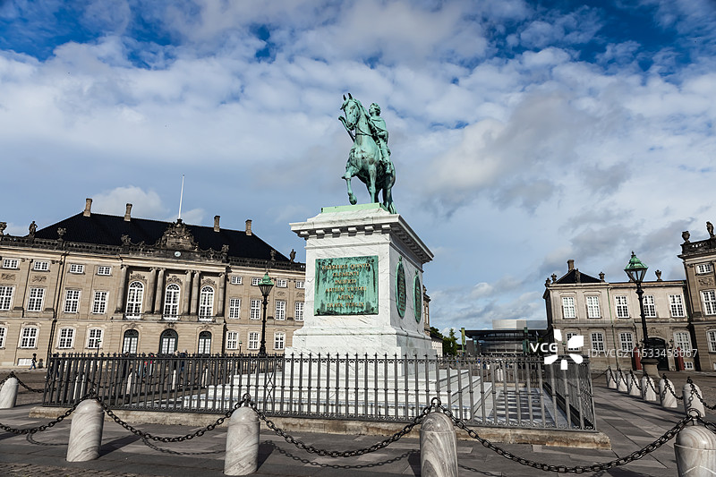 哥本哈根 | 阿马林堡宫 Amalienborg图片素材