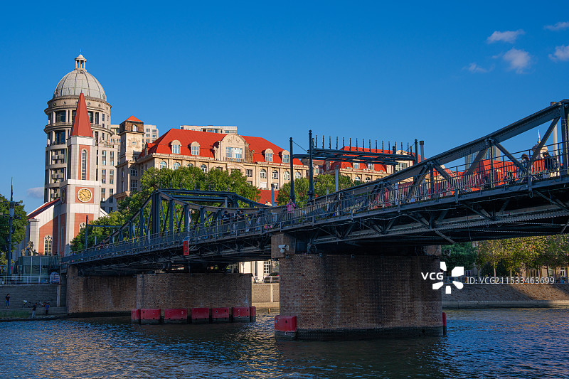 天津金汤桥图片素材