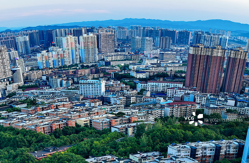 怀化市 鹤城区 体育中心 天星广场 听溪阁 万达 人民公园图片素材