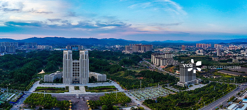 怀化市 鹤城区 体育中心 天星广场 听溪阁 万达 人民公园图片素材