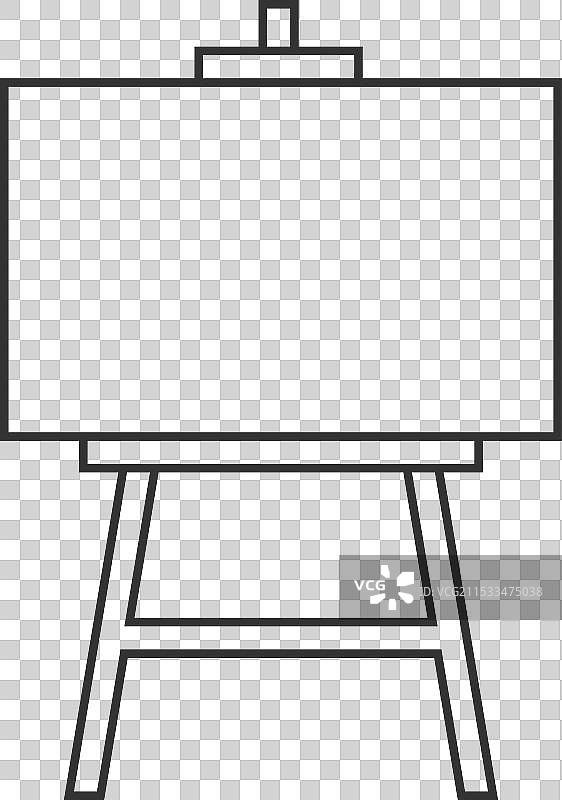 画架画布图标图片素材