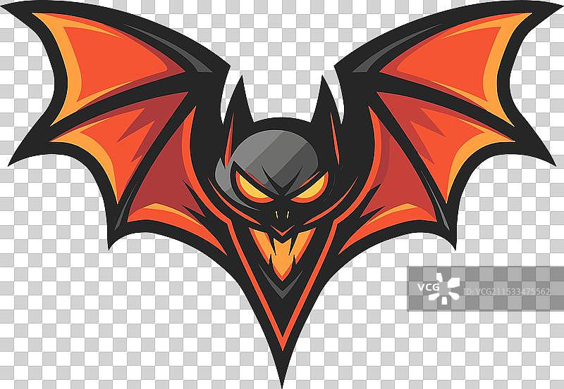 电子竞技标志 蝙蝠图标 贴纸 蝙蝠图片素材