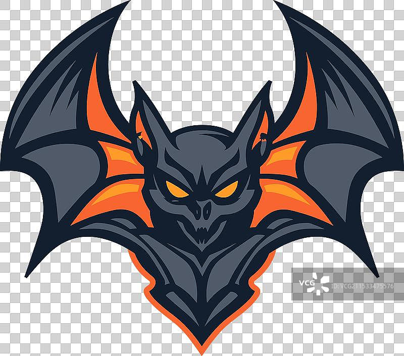 电子竞技标志 蝙蝠图标 贴纸 蝙蝠图片素材