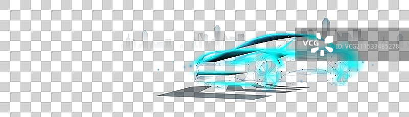 电动汽车EV技术与交通运输图片素材
