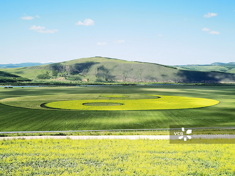 奥洛契庄园八卦图景色图片素材
