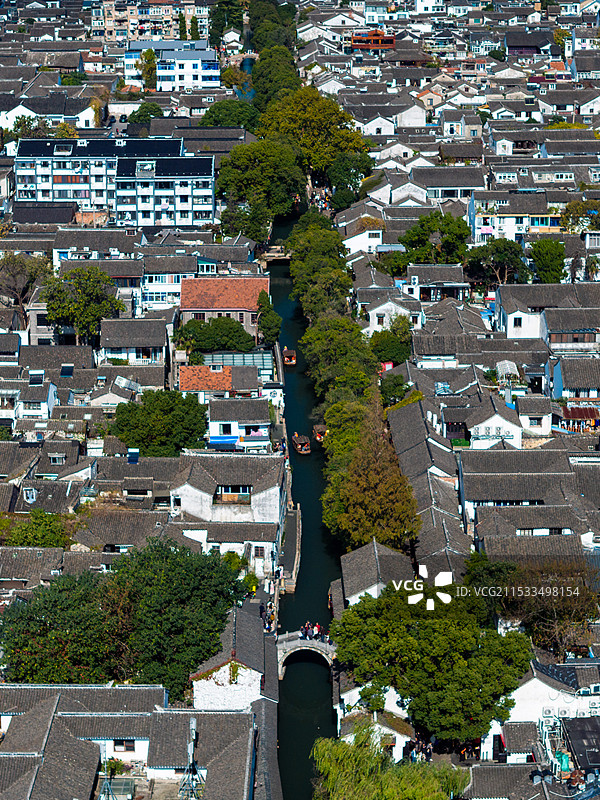 摇橹平江河图片素材