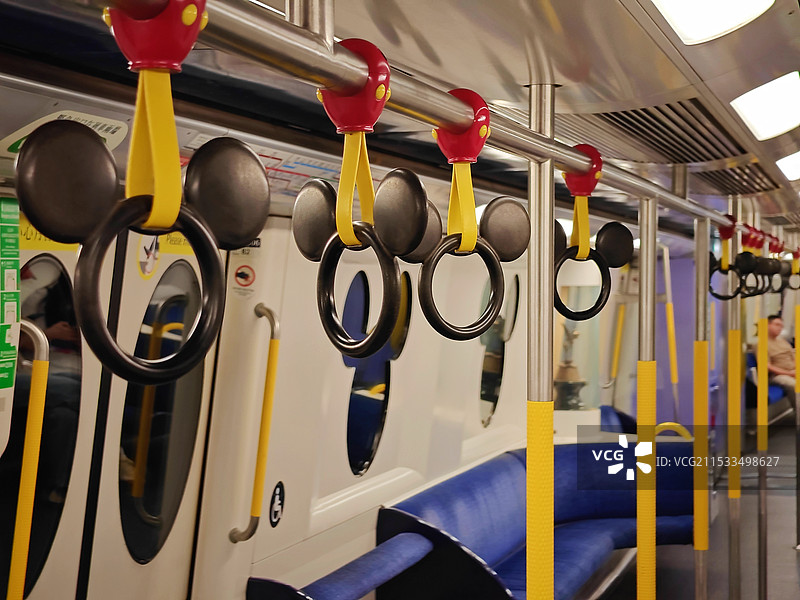 香港扫街之迪士尼乐园+迪士尼线地铁图片素材