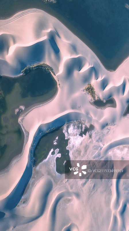 巴丹吉林沙漠图片素材