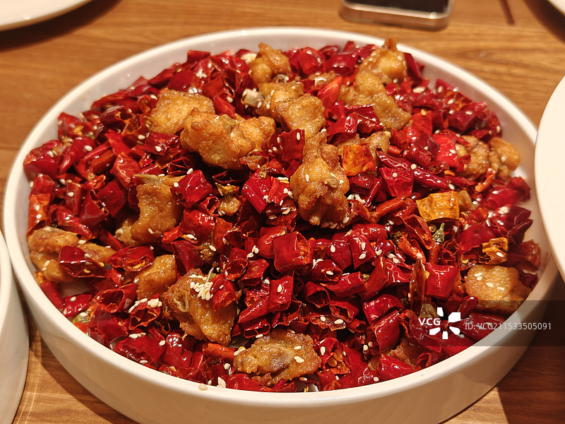 歌乐山辣子鸡图片素材