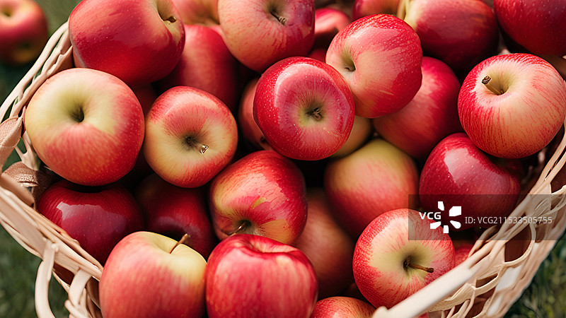 红苹果特写图片素材