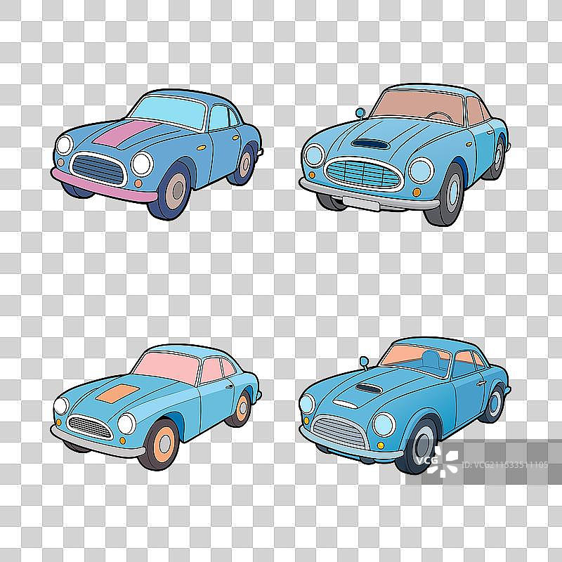 经典汽车阿斯顿·马丁DB5图片素材