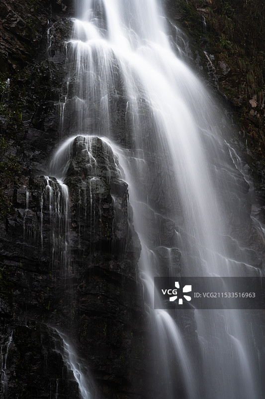 小瀑布图片素材