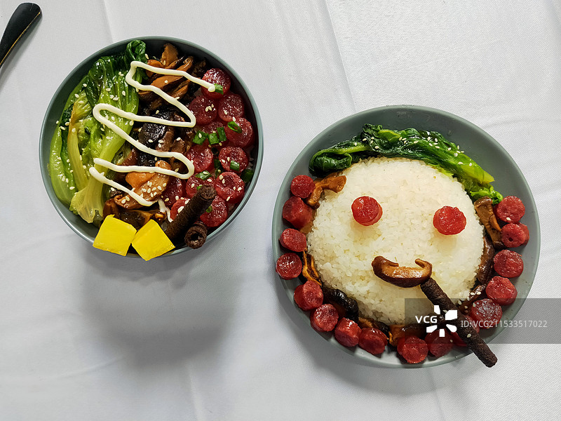 趣味摆盘图片素材