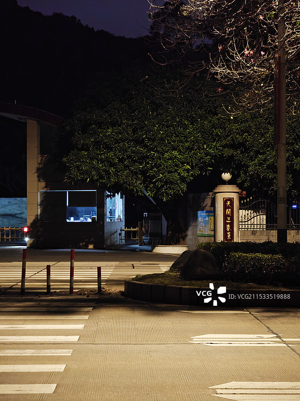 龙岩扫街之新罗区夜景图片素材