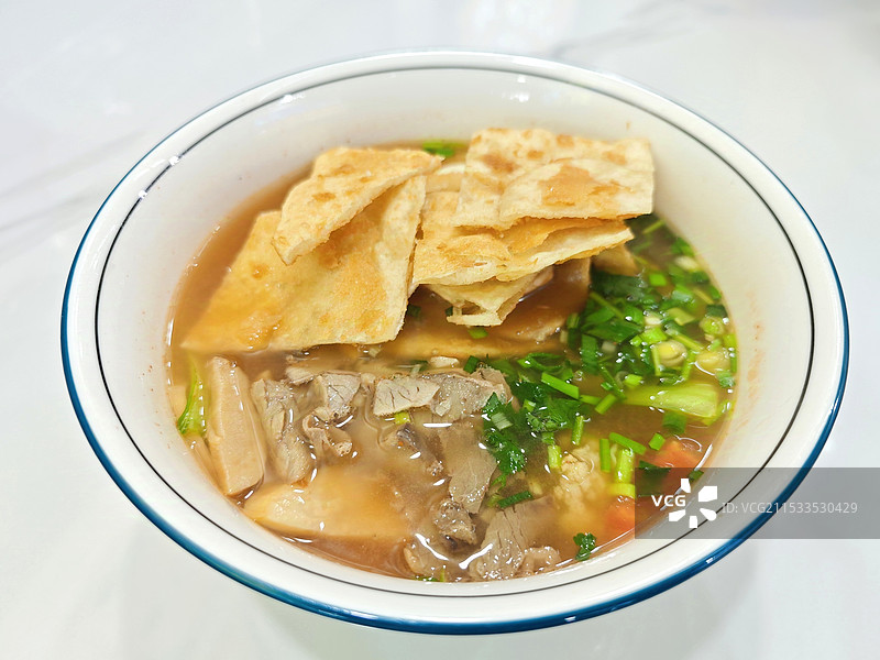 牛肉泡馍图片素材