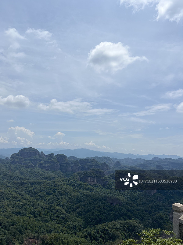 丹霞山薄刀峰花博会香草花田清凉寨图片素材
