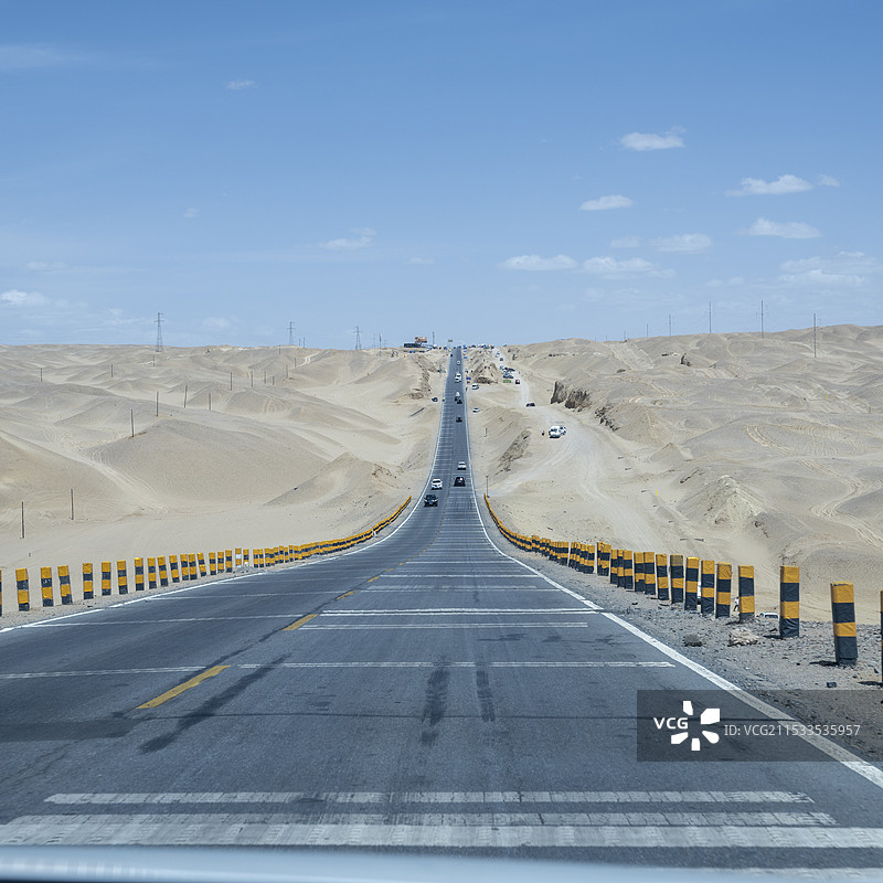 U型公路图片素材