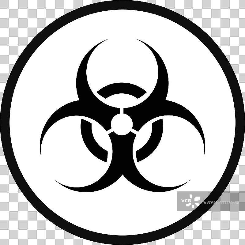 生物危害标志 生物危害符号图片素材