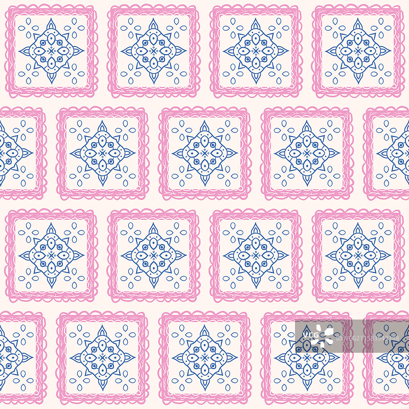 抽象图案的无缝背景墙设计图片素材