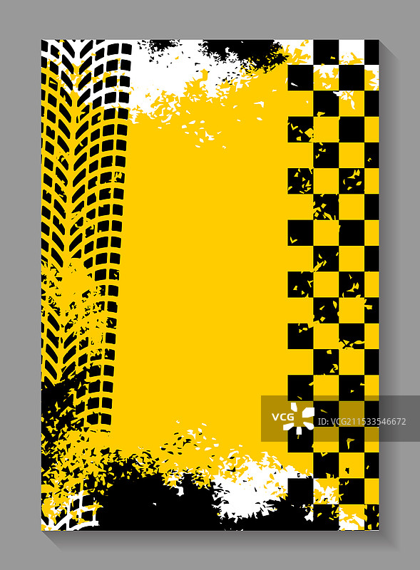 赛车赛道旗帜运动竞速道路方格旗图片素材