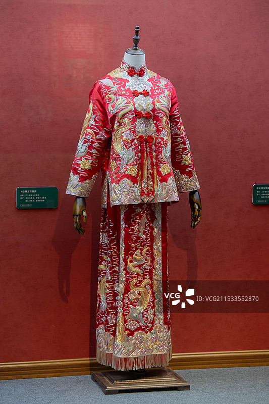 潮州市博物馆收藏的中国古代衣服图片素材