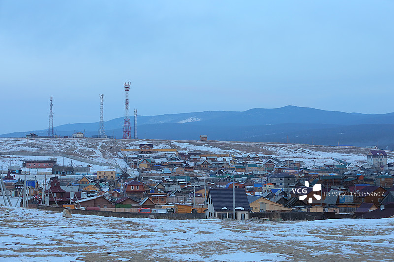 胡日尔村图片素材