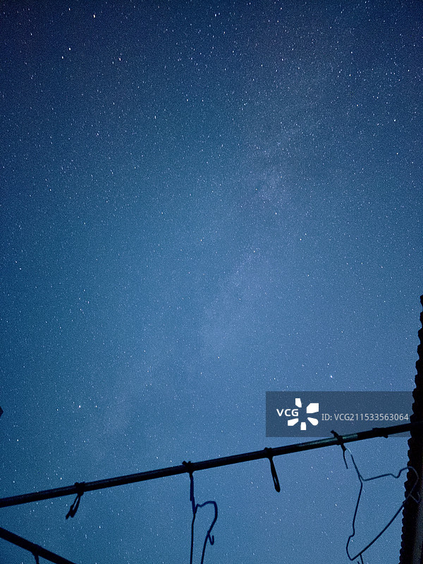 夏夜星空图片素材