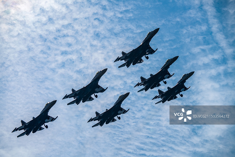 2024珠海航展·【勇士飞行表演队】图片素材