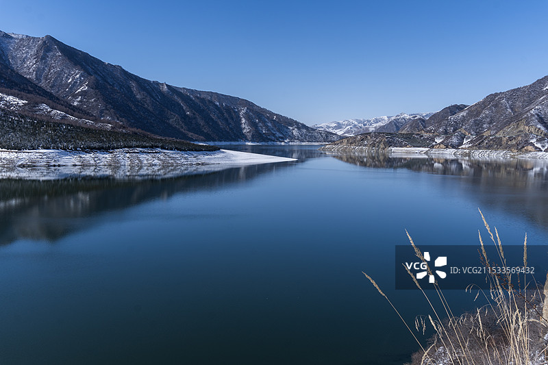 黑泉水库图片素材