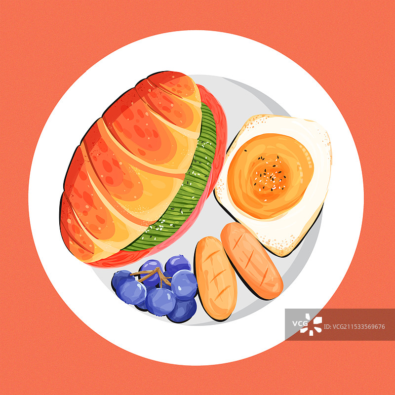 面包轻食健康减脂图片素材