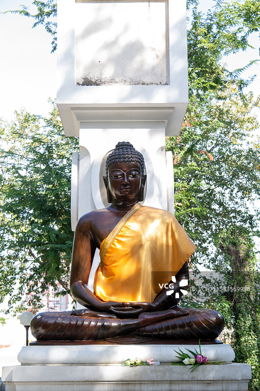 寺庙里的佛像图片素材