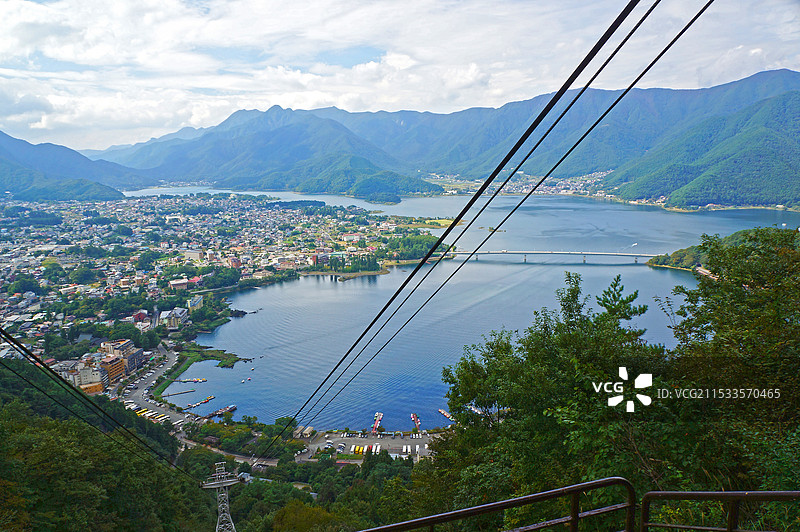 河口湖图片素材