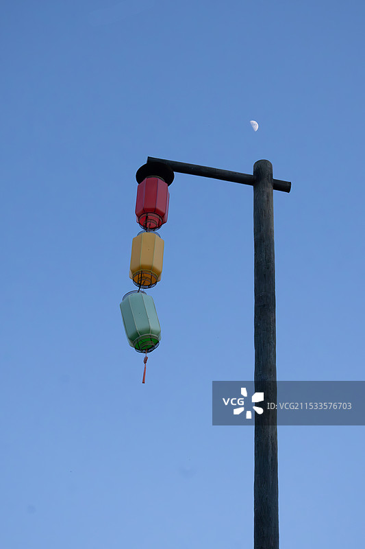 祥云县云南驿古丝绸之路天星灯图片素材