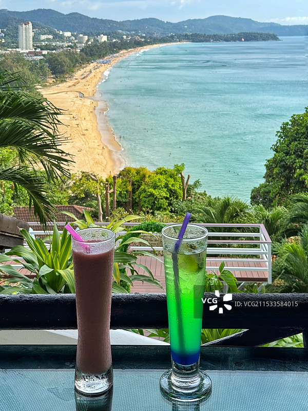 热带海滨的度假旅行图片素材