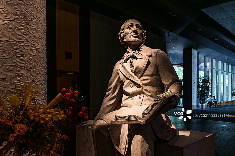 大报恩寺安徒生雕像图片素材