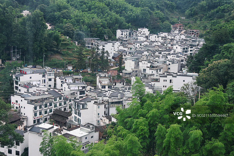 江西婺源篁岭婺女州图片素材