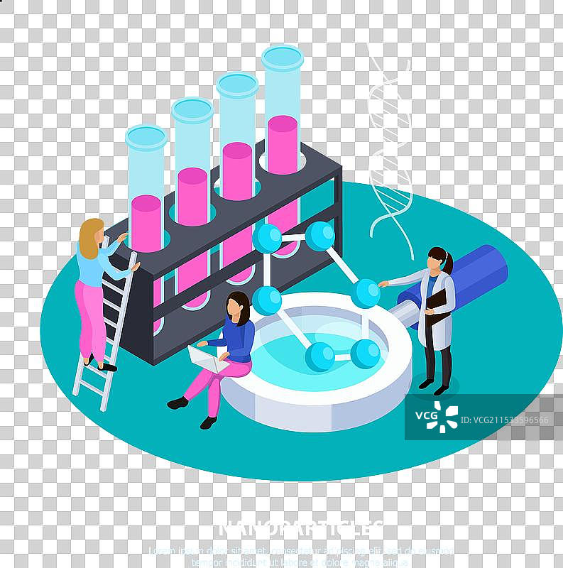 纳米颗粒等距背景图片素材