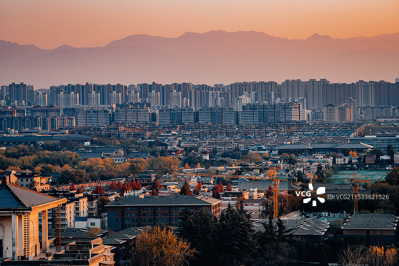 城市风光 历史 西安 长安 唐朝 壁纸 夜景 背景图片素材