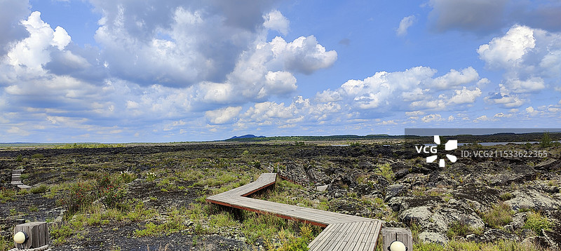 五大连池火山地貌图片素材