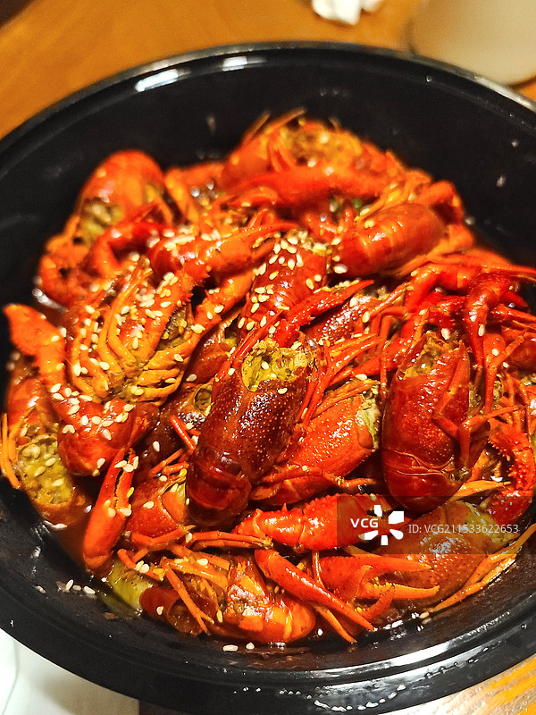 油焖小龙虾图片素材