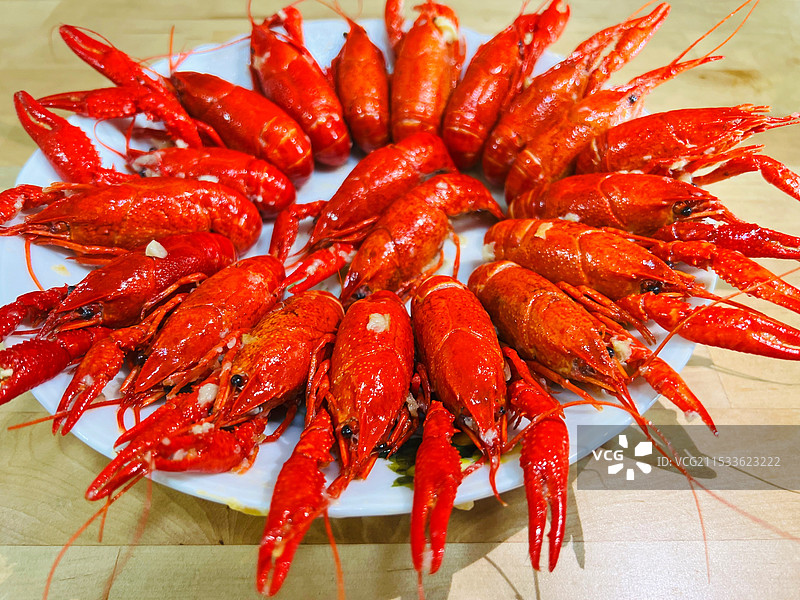 蒜蓉小龙虾图片素材